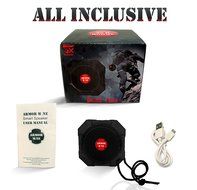 ARMOR MiNE Portable Waterproof Bluetooth Speaker - Smack Black N6