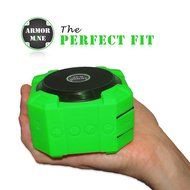 ARMOR MiNE Portable Waterproof Bluetooth Speaker - Smack Black N14