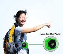 ARMOR MiNE Portable Waterproof Bluetooth Speaker - Smack Black N17