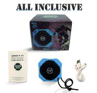 ARMOR MiNE Portable Waterproof Bluetooth Speaker - Smack Black N22