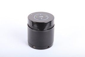 TOSA Cylinder Bluetooth Speaker, Black N2
