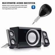 Powstro Bluetooth Audio Receiver, 3.5mm 4.1 Stereo Music Adapter Hands-free Hands-Free Car Kits for Speaker Car... N9