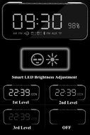 Bluetooth Speakers,Werleo Hi-Fi Portable Wireless Stereo Speaker with Alarm Clock,Build-in Mic,FM Radio,LED Light... N4