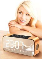 Bluetooth Speakers,Werleo Hi-Fi Portable Wireless Stereo Speaker with Alarm Clock,Build-in Mic,FM Radio,LED Light... N10