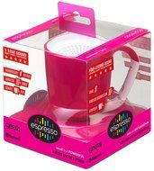 GEAR4 Espresso Small Coffee Cup Style Bluetooth Speaker with Carabineer Handle Clip in Pink(PS006PKG) N5