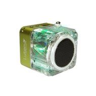 Lutema WaveCube Aqua Portable Digital Speaker w/FM Radio - Green N3