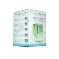Lutema WaveCube Aqua Portable Digital Speaker w/FM Radio - Green N4