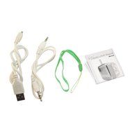 Lutema WaveCube Aqua Portable Digital Speaker w/FM Radio - Green N5