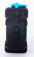 MDNA Outdoor Waterproof Portable Bluetooth Shower Speaker with Built-In Microphone (Blue)