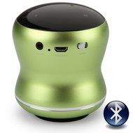 Vibe-Tribe Mamba Lime Green: 18Watt Bluetooth Vibration Speaker - Touch Panel - Hands Free Calls - Daisy Chain N3
