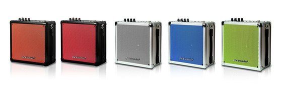 Pure Acoustics Wireless Portable Bluetooth PA Speaker System with Built-in Rechargeable Battery - Includes Wireless... N5