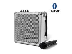 Pure Acoustics Wireless Portable Bluetooth PA Speaker System with Built-in Rechargeable Battery - Includes Wireless... N13