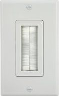 GE 87697 Single Brush Wall Plate (Plastic) N3