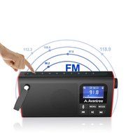 Portable Speaker 3-in-1 Bluetooth FM Radio SD Card Player Outdoor Indoor One Click Entry Replaceable Battery-Ship... N2