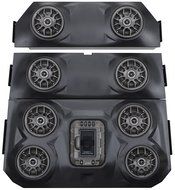 SSV Works WP-RZF3O+2R Rear Half add on Speaker System, Plugs directly into WP-RZF3O4 BLUETOOTH Overhead Stereo... N5