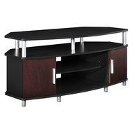 Altra Carson 50&quot; TV Stand, Cherry/Black N15