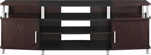 Altra Carson 50&quot; TV Stand, Cherry/Black N24