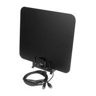 Esky 50 Miles Range Ultra-Thin Indoor Digital HDTV Antenna Built-in Signal Amplifier 10ft Cable N5