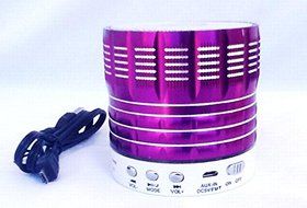 LED 5 Watt Bluetooth Portable Mini Wireless Speaker for Ipad/iphone/ipod Purple