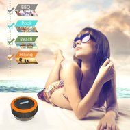 VicTsing Wireless Speaker for Bluetooth Enable Universal/Smartphones - Retail Packaging - Orange N3