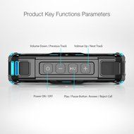 BlitzWolf Portable Bluetooth Speakers, 5W 2000mAh IP65 Water-resistant Hands Free Wireless MP3 Music Player for... N12