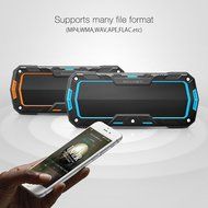 BlitzWolf Portable Bluetooth Speakers, 5W 2000mAh IP65 Water-resistant Hands Free Wireless MP3 Music Player for... N16