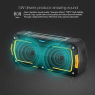 BlitzWolf Portable Bluetooth Speakers, 5W 2000mAh IP65 Water-resistant Hands Free Wireless MP3 Music Player for... N17