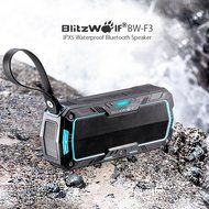 BlitzWolf Portable Bluetooth Speakers, 5W 2000mAh IP65 Water-resistant Hands Free Wireless MP3 Music Player for... N19
