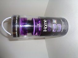 iHome Neon Portable rechargable mini speaker Purple