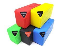 YesGoShop X3 Portable Bluetooth Wireless Stereo Boombox Speaker For iPhone Samsung Tablet PC (Red) N7