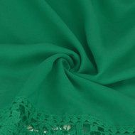 AIMTOPPYFashion Womens Lace Long Sleeve Shirt Casual Blouse Loose Cotton Tops T Shirt (XXXXL, Green) N5