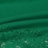AIMTOPPYFashion Womens Lace Long Sleeve Shirt Casual Blouse Loose Cotton Tops T Shirt (XXXXL, Green) N46