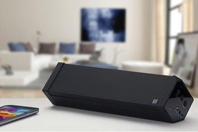 KitSound BoomBar 2 Universal Portable Bluetooth Wireless Speaker Compatible with Smartphones, Tablets and MP3... N6