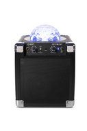 ION Audio House Party (iPA18L) | Portable Sound System with Built-In Light Show (Black / 8W)