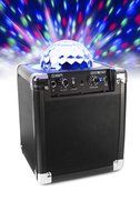 ION Audio House Party (iPA18L) | Portable Sound System with Built-In Light Show (Black / 8W) N4