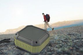 Xseries&trade; New Style Outdoor Sport Rugged Square Design Splashproof &amp; Shockproof Portable Bluetooth Speaker Shower... N2