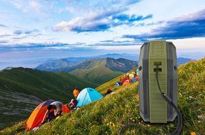 Xseries&trade; New Style Outdoor Sport Rugged Square Design Splashproof &amp; Shockproof Portable Bluetooth Speaker Shower... N4