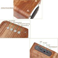 niceEshop(TM) Wood Bluetooth 4.0 Wireless Mini Speaker with FM Radio 1800mAh Rechargable Battery Compatible with... N10