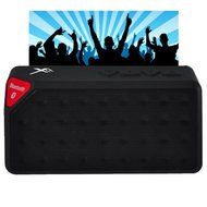 Xit AXTRECBK Rectangular Bluetooth Speaker, Black