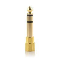Cable Matters 5-Pack, Gold Plated 6.3mm (1/4 inch) to 3.5 mm Male to Female Stereo Adapter N3