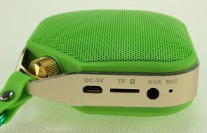 Anncia Portable Outdoor Sport Wireless Bluetooth Speaker with Rechargeable Battery and built in Microphone for... N9