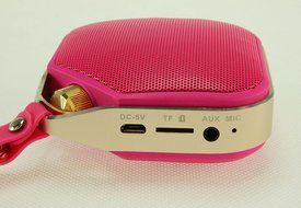 Anncia Portable Outdoor Sport Wireless Bluetooth Speaker with Rechargeable Battery and built in Microphone for... N14
