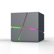 Led Light Cube Ultra-Portable Wireless Bluetooth Loud Speaker, Noise Canceling High Sound Quality Stereo Box Compatible...
