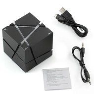 Led Light Cube Ultra-Portable Wireless Bluetooth Loud Speaker, Noise Canceling High Sound Quality Stereo Box Compatible... N2