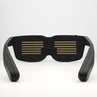CHEMION - Unique Bluetooth LED Glasses - Display Messages, Animation, Drawings! N4