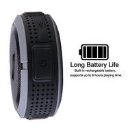 Waterproof Car Wireless Speaker Portable Mini Bluetooth Speaker Grey N4