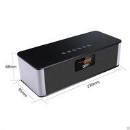 MUSKY DY21L Portable Wireless Bluetooth 4.0 Speaker 8W Alarm Clock, MP3 Player, FM Radio, Hands Free Calling,... N2