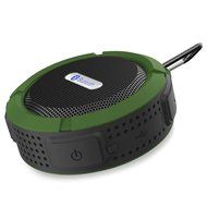 Patuoxun Bluetooth A2DP ISSC V3.0 Wireless Sport Stereo Handsfree Speaker (Green)