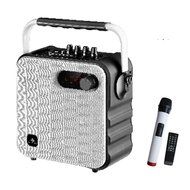 Audster AUD-T500W Portable Rechargeable 700W Speaker (White)