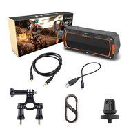 2Twelve Outdoor Wireless Bluetooth Speaker &ndash; Lightweight, Compact, Portable Sound System &ndash; Built-In Microphone...